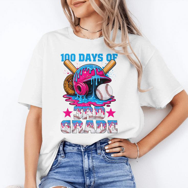 100 Days Of 3rd Grade Baseball 100th Day Of School Boys Kids Unisex T-Shirt