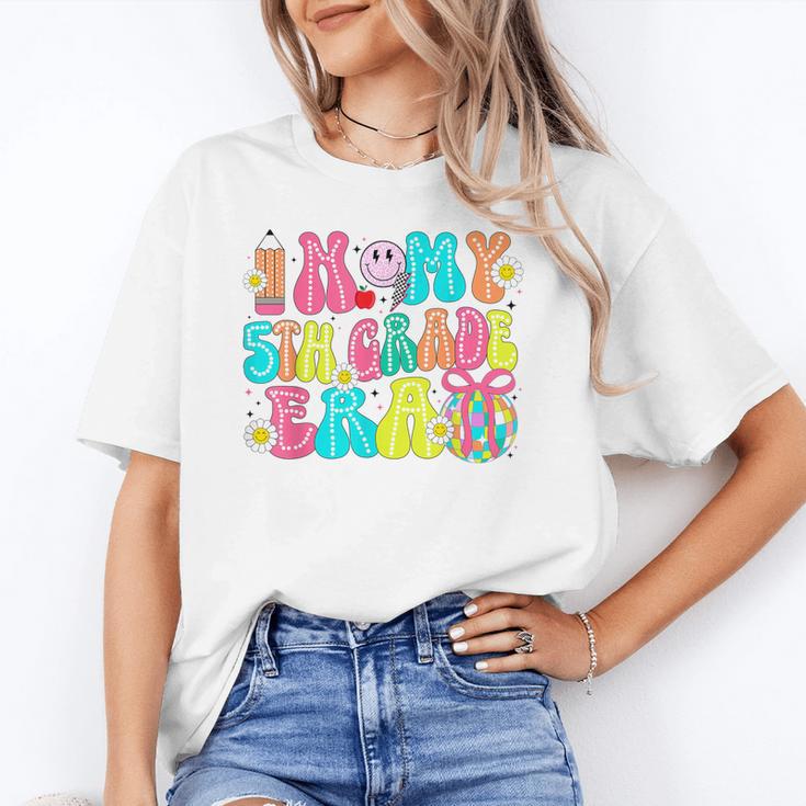 In My 5th Grade Era Coquette Bow Back To School Fifth Grade Unisex T-Shirt In My 5th Grade Era Coquette Bow Back To School Fifth Grade Unisex T-Shirt