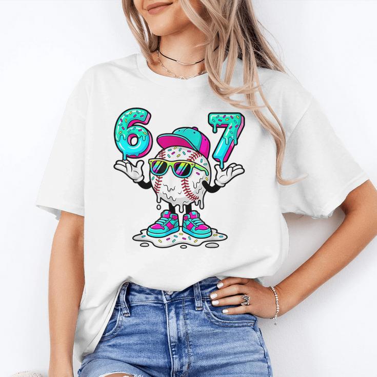 67 Baseball Drip Ice Cream 67 Baseball Men Boy Kids Unisex T-Shirt 67 Baseball Drip Ice Cream 67 Baseball Men Boy Kids Unisex T-Shirt