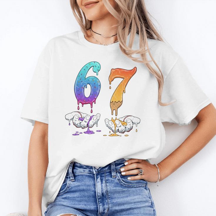 67 Meme Baseball Kids Girls Humor Number 6 7 Unisex T-Shirt 67 Meme Baseball Kids Girls Humor Number 6 7 Unisex T-Shirt