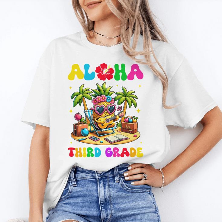 Aloha Third Grade Pineapple Hawaii Back To School Kids Girl Performance Unisex T-Shirt