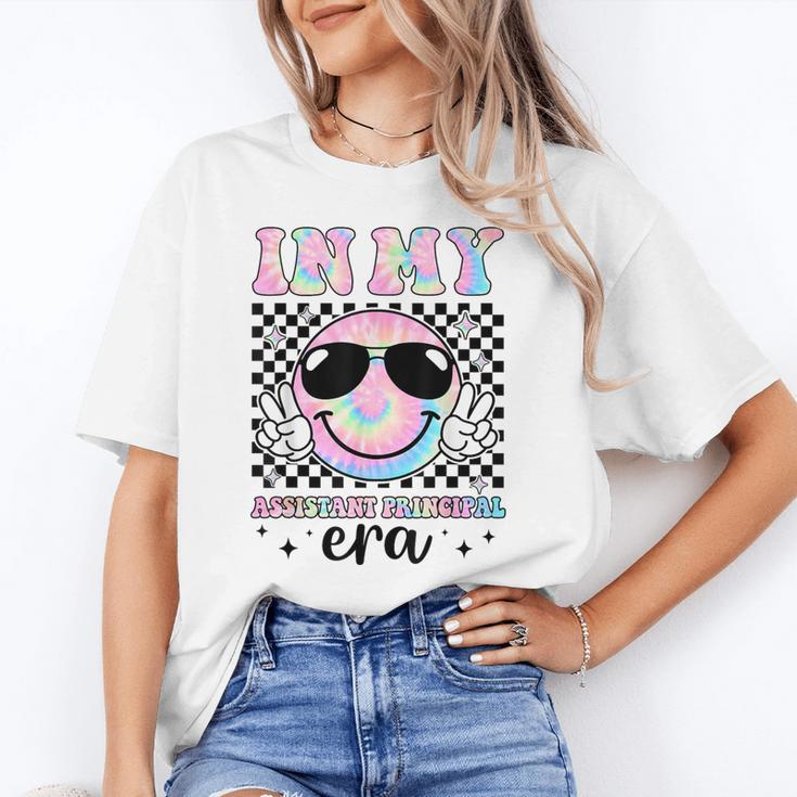 In My Assistant Principal Era Groovy Tie Dye Back To School Unisex T-Shirt In My Assistant Principal Era Groovy Tie Dye Back To School Unisex T-Shirt