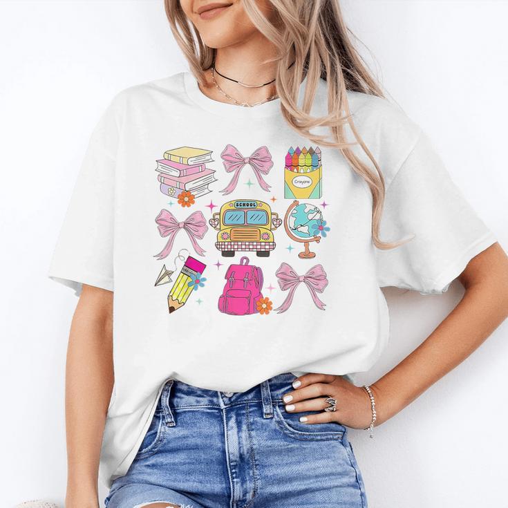 Back To School Coquette School Bus Pencil Unisex T-Shirt