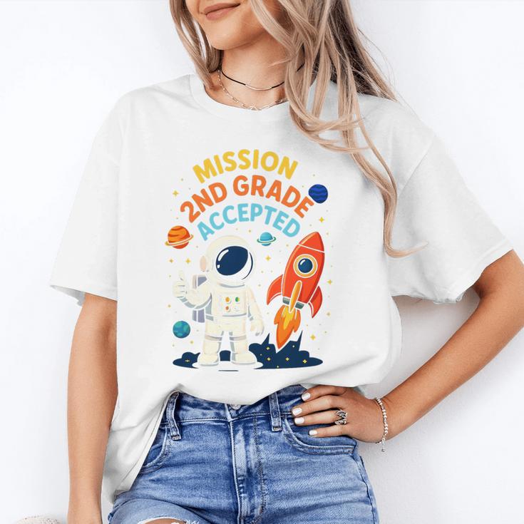 Back To School Mission Second 2nd Grade Accepted Astronaut Premium Tri-Blend Unisex T-Shirt Back To School Mission Second 2nd Grade Accepted Astronaut Premium Tri-Blend Unisex T-Shirt