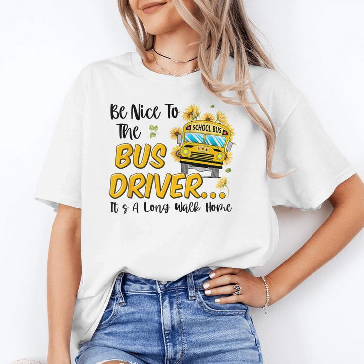 Back To School Be Nice To The Bus Driver Magic School Bus Unisex T-Shirt Back To School Be Nice To The Bus Driver Magic School Bus Unisex T-Shirt