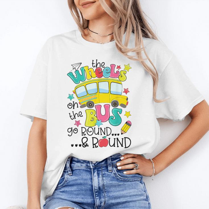 Back To School The WHEELS On The BUS Toddler Kids Boys Unisex T-Shirt Back To School The WHEELS On The BUS Toddler Kids Boys Unisex T-Shirt