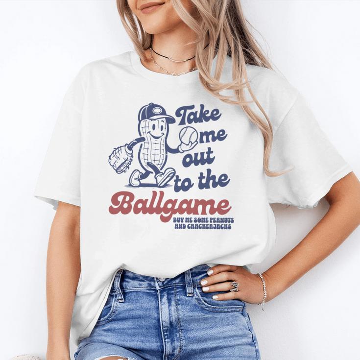 Take Me Out To The Ball Game Retro Peanuts Baseball Sports Unisex T-Shirt Take Me Out To The Ball Game Retro Peanuts Baseball Sports Unisex T-Shirt