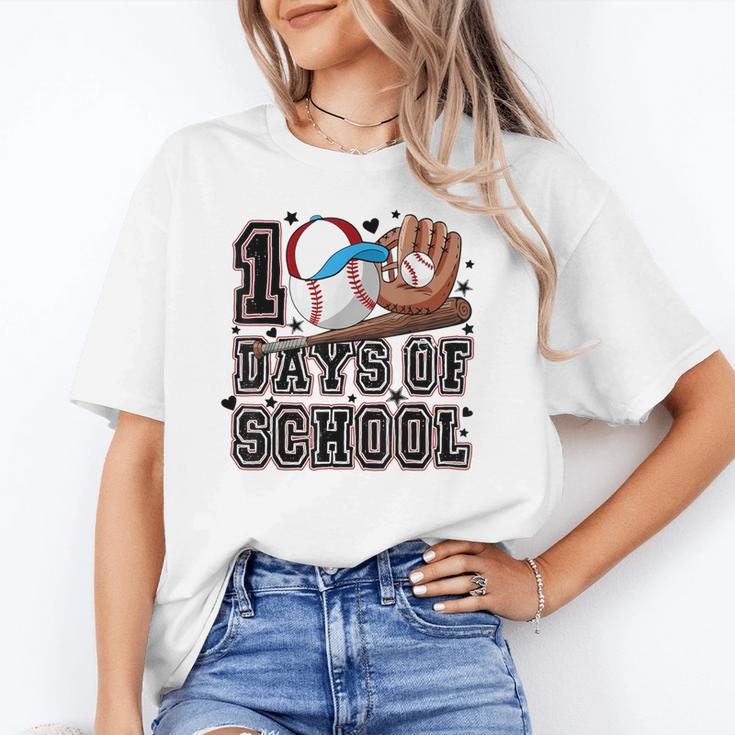 Baseball 100 Days Of School Happy 100th Day Teachers Kids Unisex T-Shirt