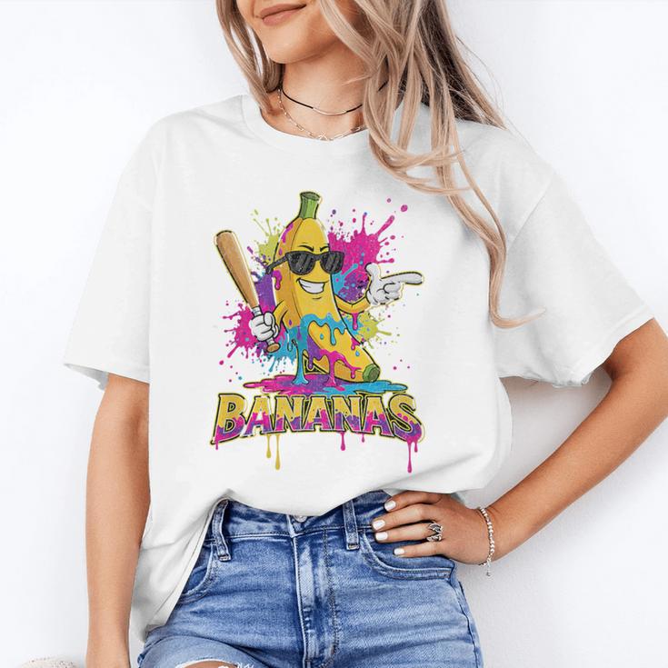 Baseball Banana Splatter Sports Kids Teens Premium Tri-Blend Unisex T-Shirt Baseball Banana Splatter Sports Kids Teens Premium Tri-Blend Unisex T-Shirt
