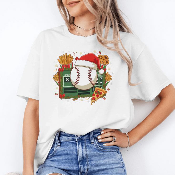 Baseball Christmas Scoreboard Celebration Premium Tri-Blend Unisex T-Shirt
