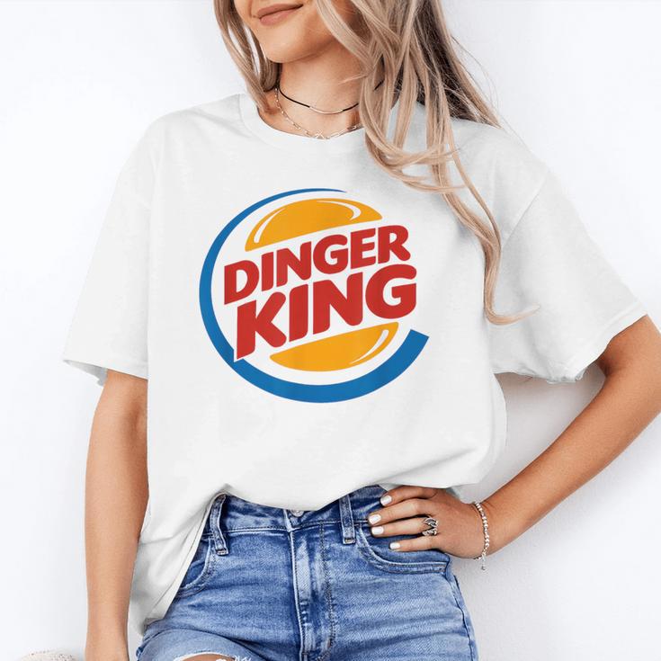 Baseball Dinger King Logo For Home Run Players And Fan Unisex T-Shirt Baseball Dinger King Logo For Home Run Players And Fan Unisex T-Shirt