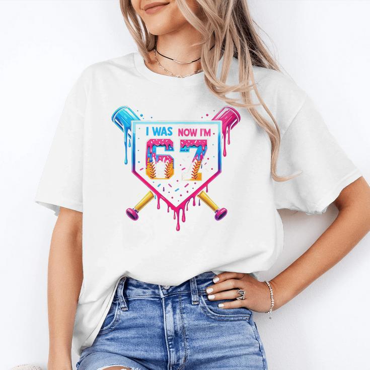 Baseball Drip I Was 6 Now I'm 7 67 Meme 7th Birthday Unisex T-Shirt Baseball Drip I Was 6 Now I'm 7 67 Meme 7th Birthday Unisex T-Shirt