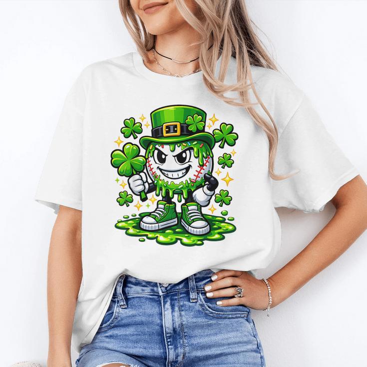 Baseball Drip Icecream Apparel Youth Boy St Patrick Day Unisex T-Shirt