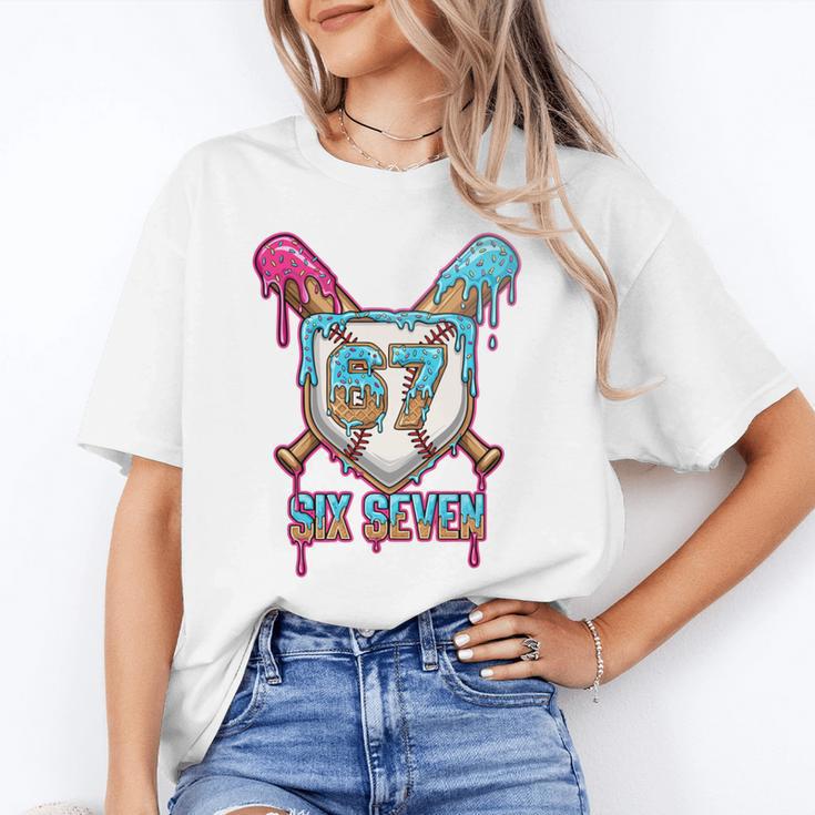 Baseball Drip Number 67 Player 6-7 Six Seven Meme Gen Alpha Unisex T-Shirt Baseball Drip Number 67 Player 6-7 Six Seven Meme Gen Alpha Unisex T-Shirt