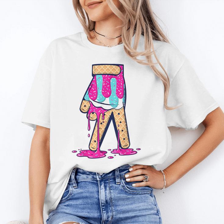 Baseball Ice Cream Drip Boys Glove Sprinkles Baseball Lover Unisex T-Shirt Baseball Ice Cream Drip Boys Glove Sprinkles Baseball Lover Unisex T-Shirt
