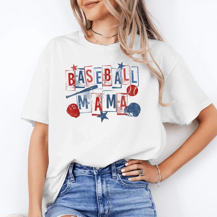Baseball Mama Mom Mother Vintage Game Day Unisex T-Shirt