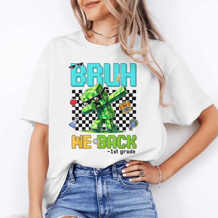 Bruh We Back 1st Grade Back To School Gamer Dabbing Boy Kids Unisex T-Shirt Bruh We Back 1st Grade Back To School Gamer Dabbing Boy Kids Unisex T-Shirt