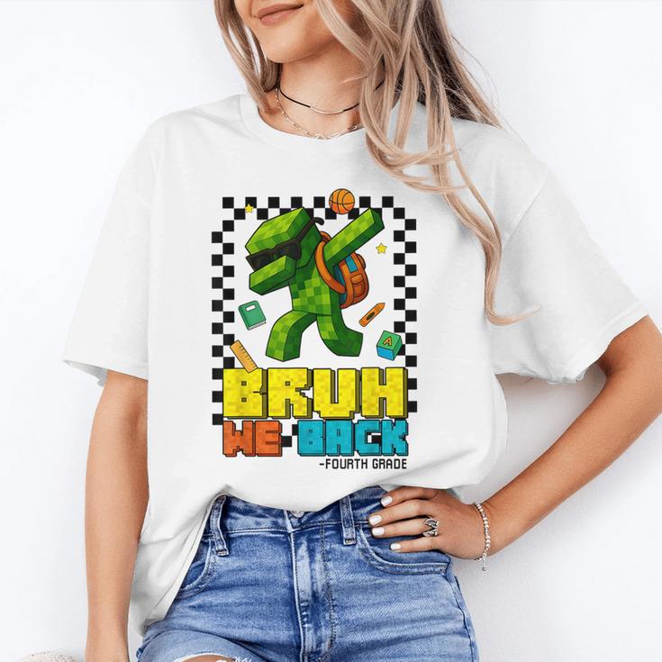 Bruh We Back 4th Grade Back To School Gamer Dabbing Boy Kids Unisex T-Shirt Bruh We Back 4th Grade Back To School Gamer Dabbing Boy Kids Unisex T-Shirt