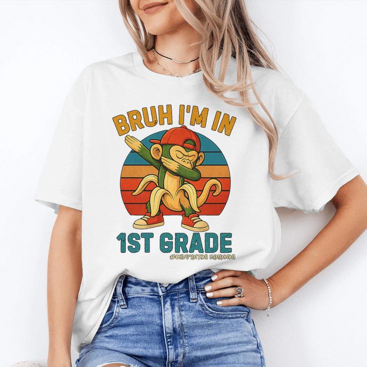 Bruh I’m In 1st Grade Italian Brainrot Meme Back To School Premium Tri-Blend Unisex T-Shirt