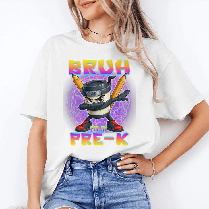 Bruh I'm In Pre-K Back To School Italian Brainrot Premium Tri-Blend Unisex T-Shirt Bruh I'm In Pre-K Back To School Italian Brainrot Premium Tri-Blend Unisex T-Shirt