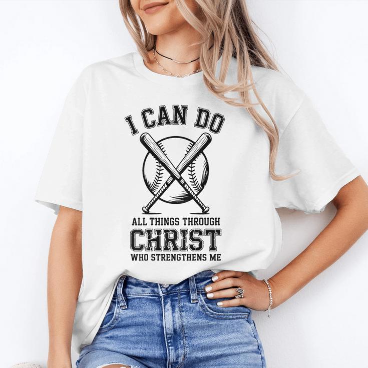 Christian Baseball Philippians 4 Unisex T-Shirt