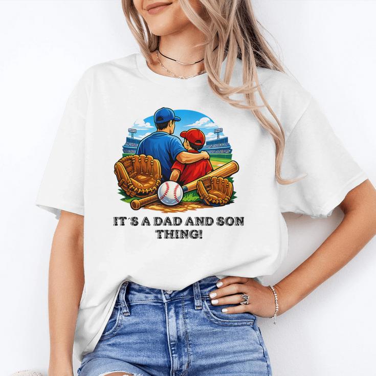 Father Son Baseball Father's Day Unisex T-Shirt Father Son Baseball Father's Day Unisex T-Shirt