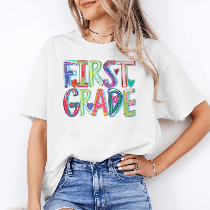 First Grade Back To School Happy First Day Of School Unisex T-Shirt