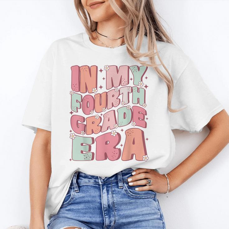In My Fourth Grade Era Cute Groovy 4th Grade Back To School Unisex T-Shirt