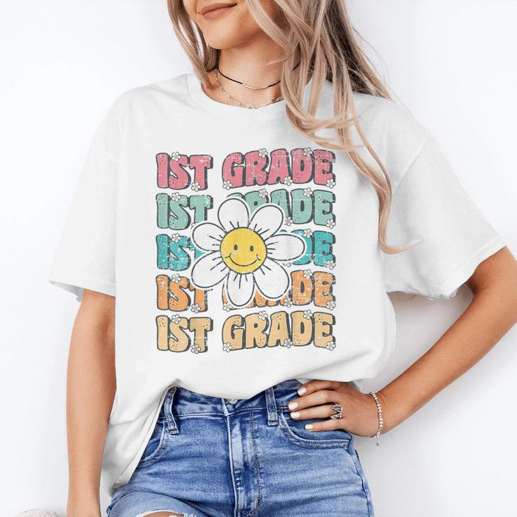 Groovy 1st Grade Back To School First Day Of First Grade Unisex T-Shirt Groovy 1st Grade Back To School First Day Of First Grade Unisex T-Shirt