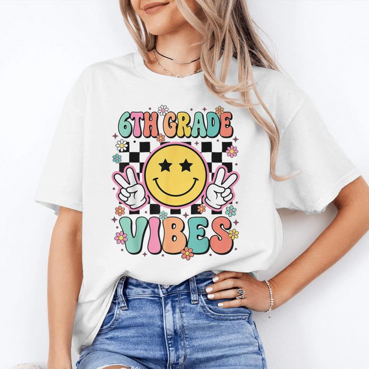 Groovy Sixth 6TH Grade Vibes Back To School First Day Kids Unisex T-Shirt Groovy Sixth 6TH Grade Vibes Back To School First Day Kids Unisex T-Shirt