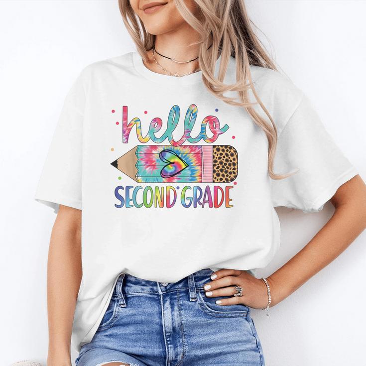 Hello Second Grade Pencil Tie Dye Back To School 2nd Grade Unisex T-Shirt Hello Second Grade Pencil Tie Dye Back To School 2nd Grade Unisex T-Shirt