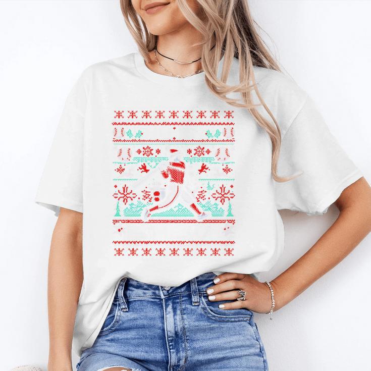 Ho Ho Homerun Baseball Ugly Christmas Sweater Party Hitter Unisex T-Shirt Ho Ho Homerun Baseball Ugly Christmas Sweater Party Hitter Unisex T-Shirt