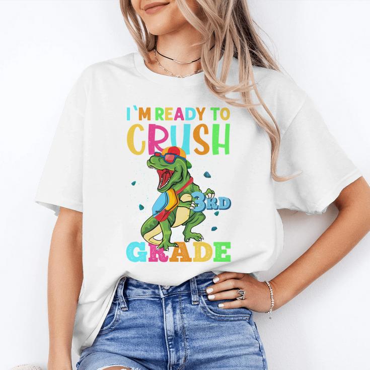 I'm Ready To Crush 3rd Grade Dinosaur Back To School Unisex T-Shirt I'm Ready To Crush 3rd Grade Dinosaur Back To School Unisex T-Shirt