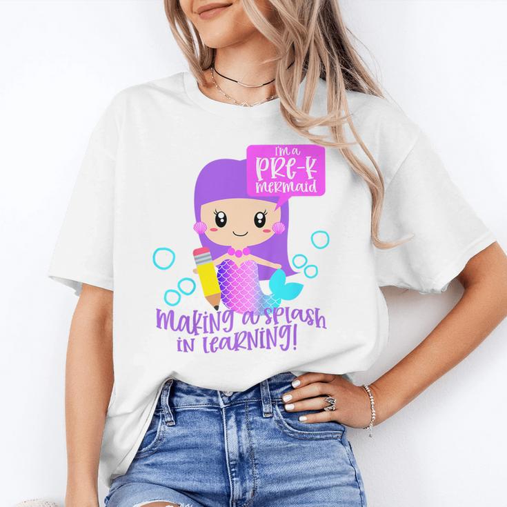 Kids Pre K Mermaid Back To School Toddler Girl First Day Of Prek Unisex T-Shirt Kids Pre K Mermaid Back To School Toddler Girl First Day Of Prek Unisex T-Shirt