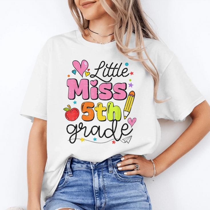 Little Miss 5th Grade Back To School Cute Fifth Grade Girls Unisex T-Shirt Little Miss 5th Grade Back To School Cute Fifth Grade Girls Unisex T-Shirt