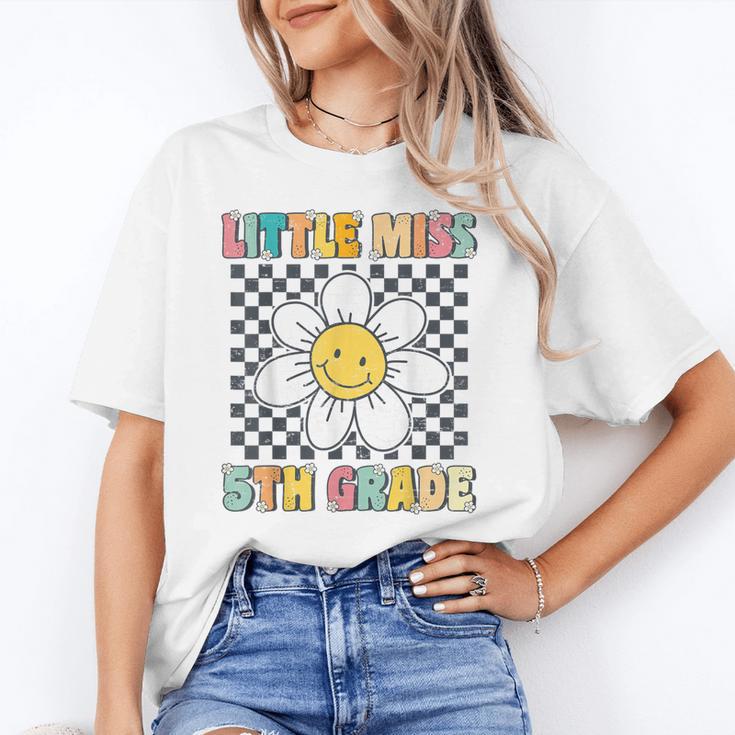 Little Miss 5th Grade Retro Groovy 5th Grade Back To School Unisex T-Shirt Little Miss 5th Grade Retro Groovy 5th Grade Back To School Unisex T-Shirt