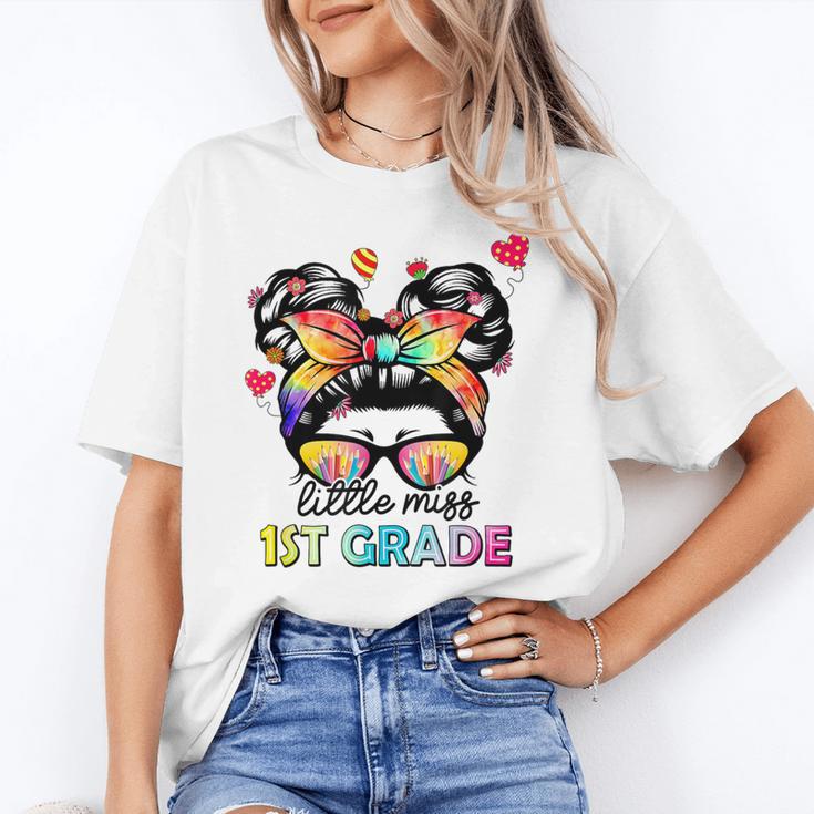 Little Miss First Grade Back To School 1st Grade Girls Unisex T-Shirt Little Miss First Grade Back To School 1st Grade Girls Unisex T-Shirt