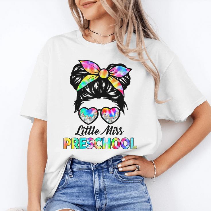 Little Miss Preschool First Day Back To School Girls Kids Unisex T-Shirt Little Miss Preschool First Day Back To School Girls Kids Unisex T-Shirt