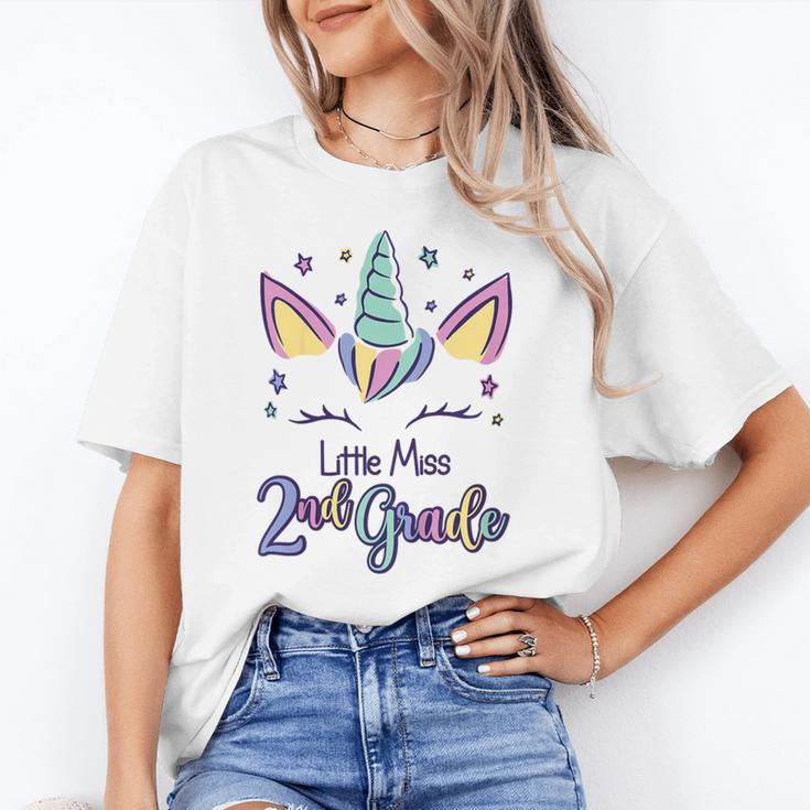 Little Miss Second Grade 2025 2nd Grade Back To School Unisex T-Shirt Little Miss Second Grade 2025 2nd Grade Back To School Unisex T-Shirt