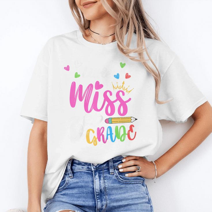Little Misss Third Grade Back To School 3rd Grader Girl Unisex T-Shirt Little Misss Third Grade Back To School 3rd Grader Girl Unisex T-Shirt