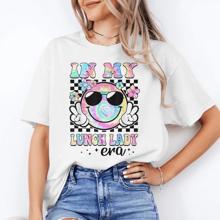 In My Lunch Lady Era Groovy Retro Back To School Unisex T-Shirt In My Lunch Lady Era Groovy Retro Back To School Unisex T-Shirt