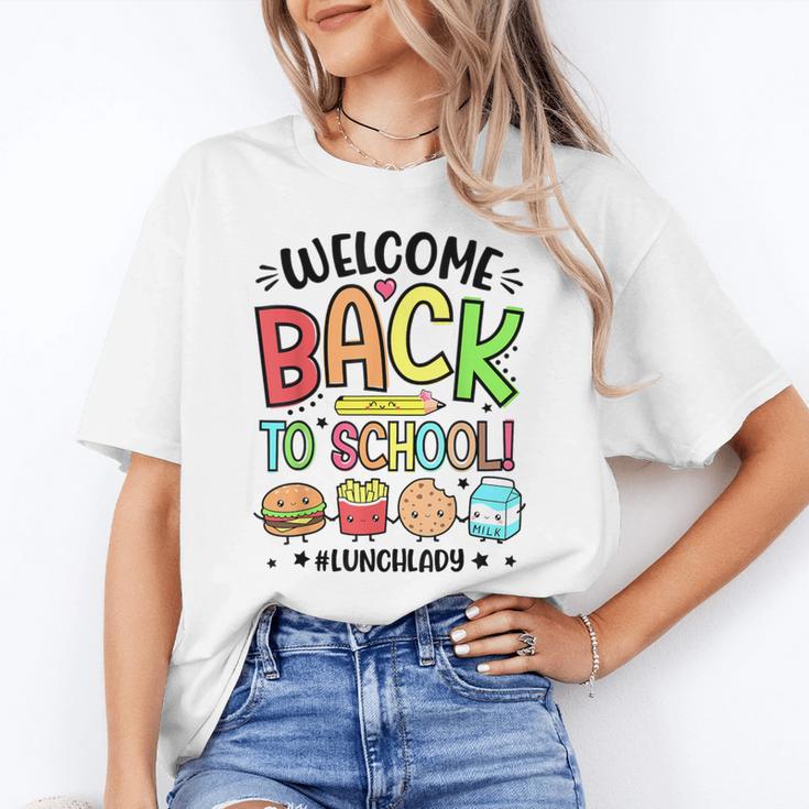 Lunch Lady Welcome Back To School 1st Day Of School Unisex T-Shirt Lunch Lady Welcome Back To School 1st Day Of School Unisex T-Shirt