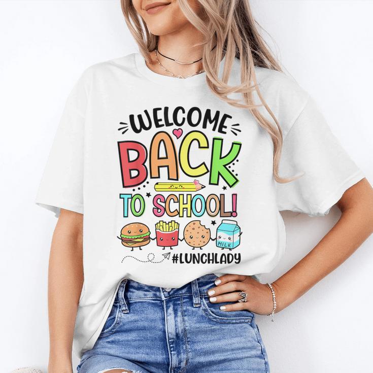 Lunch Lady Welcome Back To School First Day Of School Unisex T-Shirt Lunch Lady Welcome Back To School First Day Of School Unisex T-Shirt