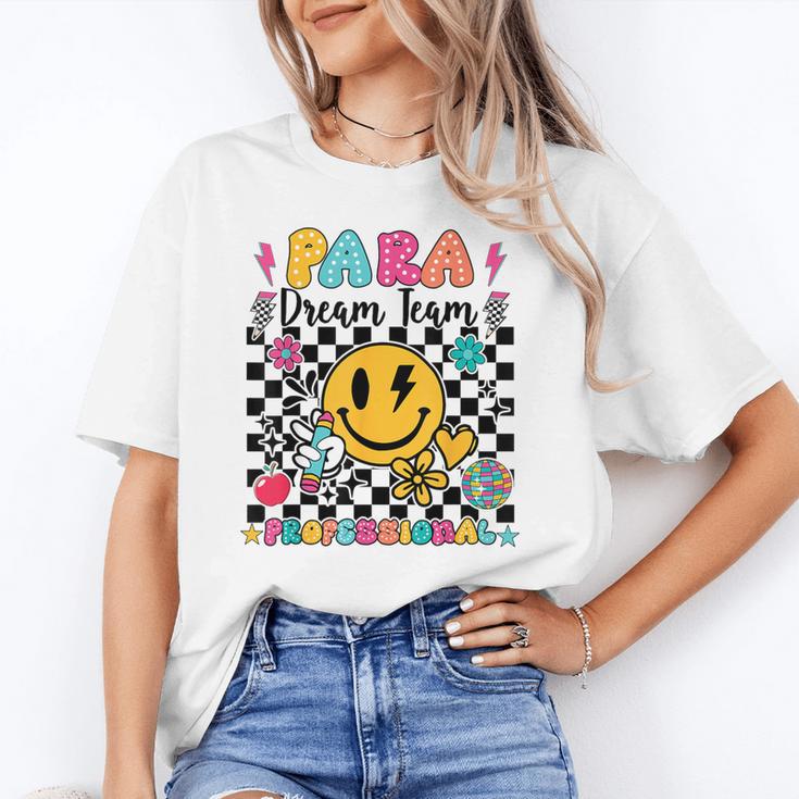 Para Dream Team Paraprofessional First Day Back To School Unisex T-Shirt Para Dream Team Paraprofessional First Day Back To School Unisex T-Shirt
