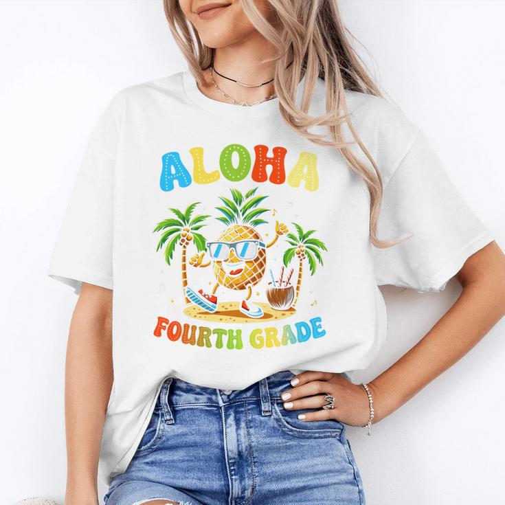 Pinapple Beach Back To School Day Aloha Fourth Grade Performance Unisex T-Shirt Pinapple Beach Back To School Day Aloha Fourth Grade Performance Unisex T-Shirt