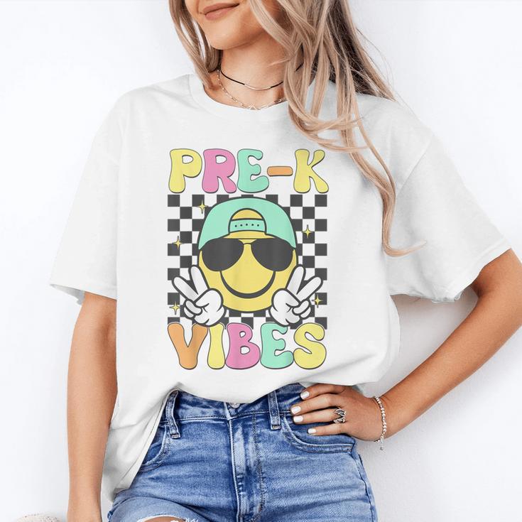 Pre-K Vibes Smile Face Back To School Pre-K Unisex T-Shirt Pre-K Vibes Smile Face Back To School Pre-K Unisex T-Shirt