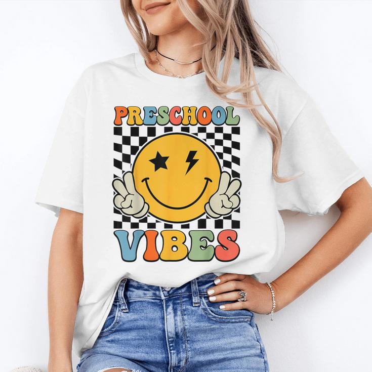 Preschool Vibes Retro Groovy Back To School Pre-K Unisex T-Shirt Preschool Vibes Retro Groovy Back To School Pre-K Unisex T-Shirt