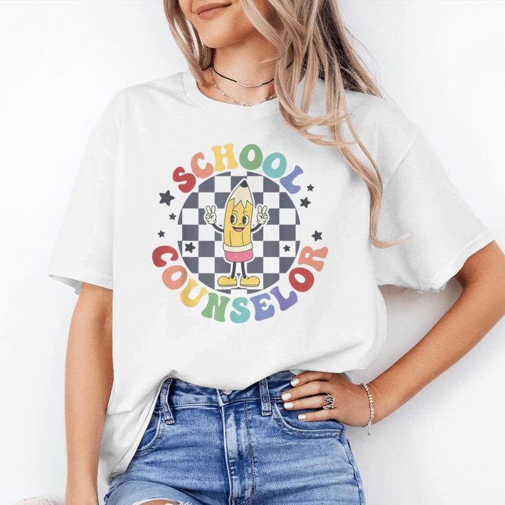 Retro Pencil School Counselor Back To School For Counselor Unisex T-Shirt Retro Pencil School Counselor Back To School For Counselor Unisex T-Shirt