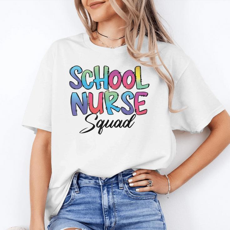 School Nurse Squad Tie Dye Back To School Appreciation Unisex T-Shirt School Nurse Squad Tie Dye Back To School Appreciation Unisex T-Shirt
