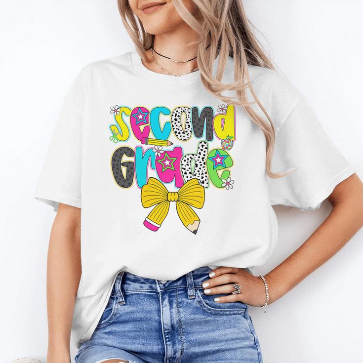 Second Grade Coquette Bow First Day Of School Back To School Performance Unisex T-Shirt Second Grade Coquette Bow First Day Of School Back To School Performance Unisex T-Shirt